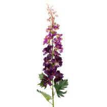 Itens Delphinium decorativo, flor artificial para um toque floral elegante, 79 cm, 3 peças.