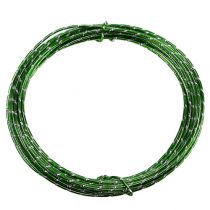 Fio de alumínio diamante verde maçã 2mm 10m