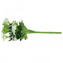 Itens Dill florescendo, ervas artificiais, planta decorativa verde, branco 49 cm 9 unidades