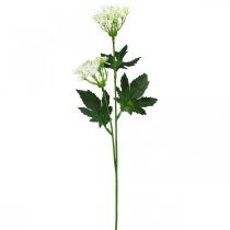 Itens Dill florescendo, ervas artificiais, planta decorativa verde, branco 49 cm 9 unidades