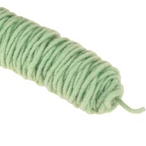 Itens Fio de feltro pavio verde claro 55m