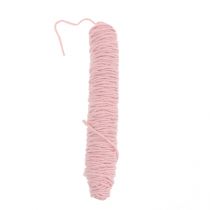 Fio de pavio cordão de feltro rosa 55m