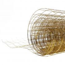 Rede de arame ouro 35cm 5m