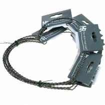 Itens Corações de arame 20 cm anéis ondulados guirlanda coração de argola 10 unidades