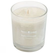 Vela perfumada em vidro vela perfumada Natal Cashmere Alt.8cm