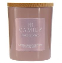 Itens Vela perfumada em vidro Camila frutas silvestres Ø7,5cm Alt.8cm