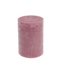 Itens Velas de cor sólida rosa antigo 85x120mm 2pcs