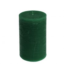Velas de cor sólida verde escuro 85x150mm 2pcs