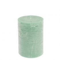 Itens Velas de cor sólida verde claro 85x120mm 2pcs