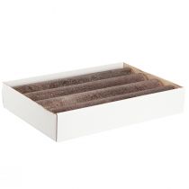 Itens Velas de cor sólida, velas em bastão, cobre, 50x300mm, 4 peças