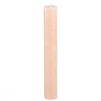 Itens Velas de cor sólida velas de mesa damasco 34x240mm 4 un