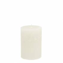 Itens Velas de cor sólida branca 70x80mm 4pcs