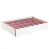 Itens Velas lisas em velas rosa velhas 50x300mm 4 un