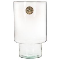Itens Recipiente cilíndrico de vidro ecológico de 25 cm