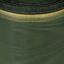 Itens Fita elegante verde-escura em moiré para guirlanda, 125 mm com borda de pérolas douradas, fita de luto, decoração de casamento, fita para laço.