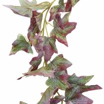 Ivy guirlanda verde, bordô 182,5 cm