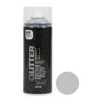 Itens Spray Glitter Silver Montana Effect Glitter Spray Tinta Spray 400ml