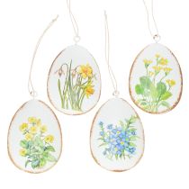 Itens Ovos de Páscoa com flores da primavera, ideais para arranjos de Páscoa ou para decorar janelas, 8 cm, 8 peças