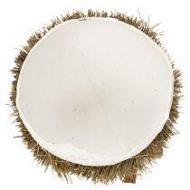 Itens Ninho de Páscoa em formato de ovo para decoração de primavera, 11 cm, conjunto com 4 peças