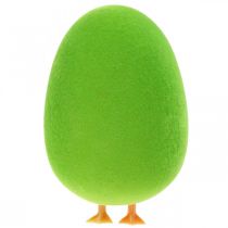Itens Decoração de Páscoa Ovo com pernas Decoração de Páscoa Ovo Verde H13cm 4 peças