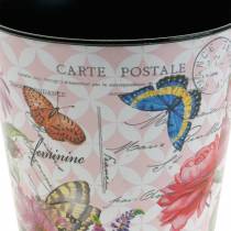 Plantador de flores de plástico Ø17 × H15.5cm vaso de flores