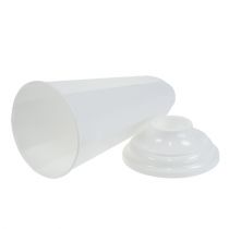 Itens Vaso “Szwed” branco Ø16cm