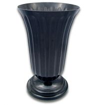 Itens Vaso Lilia Preto Ø23cm