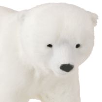 Itens Bonecos decorativos de urso polar em pé e sentado, branco, 16/20 cm, 3 peças