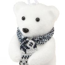 Itens Decoração urso polar para pendurar figuras de decoração de inverno 11×7cm 4 un