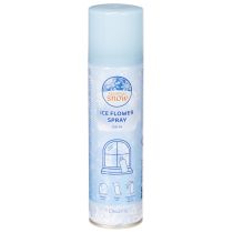 Itens Spray decorativo Ice Flower Spray para janelas e decorações de inverno em vidro 150 ml