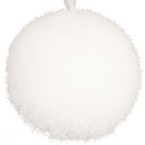 Itens Decoração de bola de neve decoração de neve decoração de inverno cabide 7.5cm