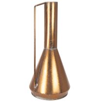 Itens Elegante vaso de chão, estilo vintage, oriental, jarro decorativo em metal cor de cobre, Ø27cm A58cm