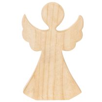 Itens Anjo decorativo de madeira, feito de madeira natural clara, decoração de Natal, 30 cm