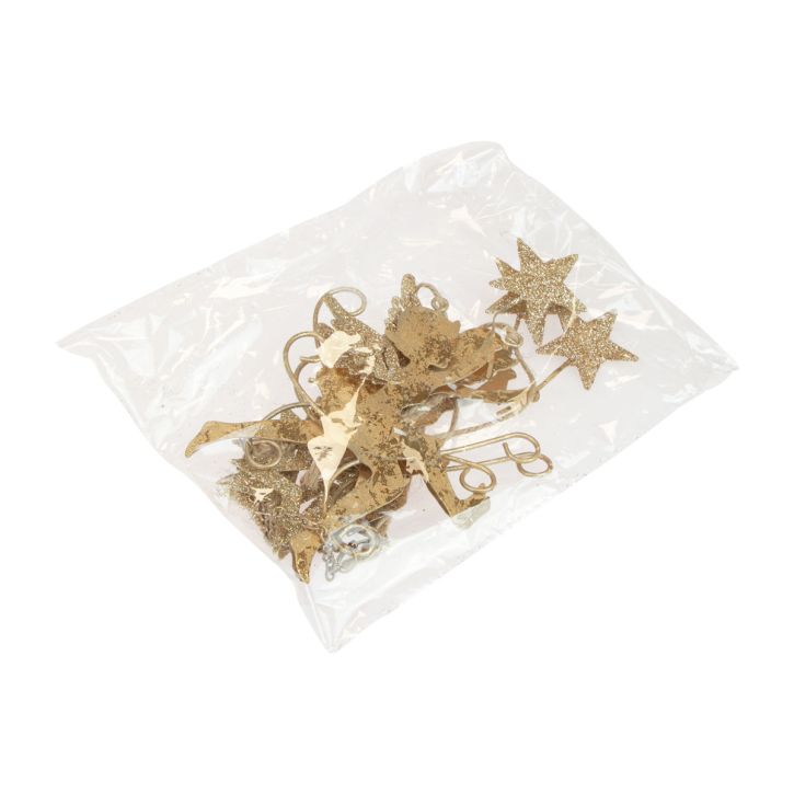 Itens Pingente de anjo estrela decoração de Natal para pendurar Alt.28cm 3 unidades