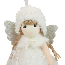 Itens Decoração de anjo decoração de árvore de natal figura de natal tule Alt.11cm 1 unidade