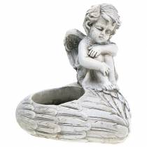 Suporte de vela de decoração de túmulo anjo 10 cm 2 peças