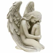 Decoração de túmulo de anjo Deco 16,5cm × 12cm H19cm
