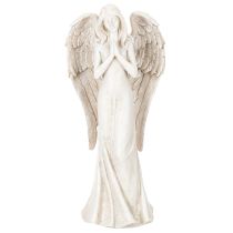 Itens Estatueta de anjo em pé, em oração, para decoração, 36 cm