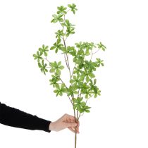 Itens Ramo artificial de Schefflera, elegante decoração vegetal para ambientes, 95 cm