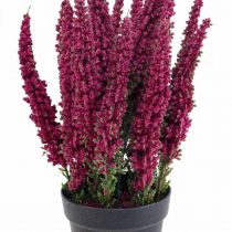Erika urze roxa vassoura urze planta artificial H26cm