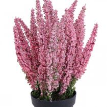 Erika rosa urze vassoura urze planta artificial H26cm