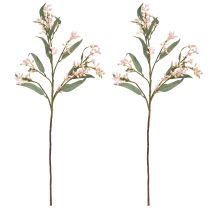 Itens Folhas de galhos artificiais de eucalipto brotos 75cm 2 unidades