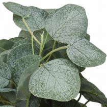 Folhas artificiais de eucalipto arbusto verde 45cm