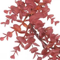 Grinalda decorativa eucalipto vermelho Grinalda artificial de eucalipto Ø32cm