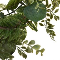 Itens Coroa de eucalipto decoração artificial de eucalipto verde Ø50cm