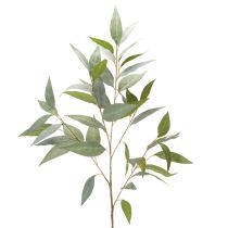 Itens Ramo artificial de eucalipto, verde natural, decorativo, 100 cm