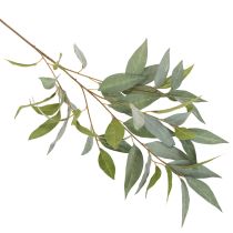 Itens Ramo artificial de eucalipto, verde natural, decorativo, 100 cm