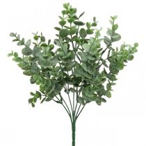 Eucalyptus branch green Decoração artificial de eucalipto na colheita 36cm
