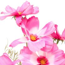 Itens Cosmea Kosmee cesta de joias flor artificial rosa 75cm