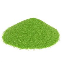 Areia colorida 0,1 mm - 0,5 mm verde 2 kg